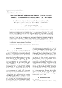 Genetically Modified, Red Fluorescent Zebrafish: Detection, Crossing