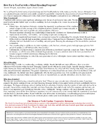 How Far Is Too Far with a Mixed Breeding Program? Jessica Morgan, Agriculture Agent, Anson County