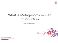 What Is Metagenomics? - an Introduction