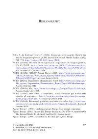 EU Gas Security Architecture, DOI 10.1057/978-1-137-51150-8 90 BIBLIOGRAPHY