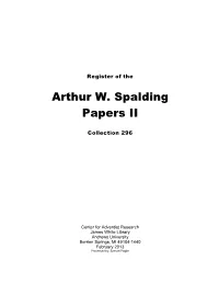 PDF of Arthur W. Spalding Papers II