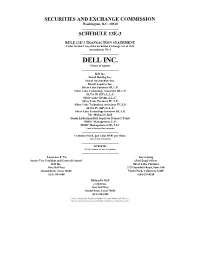 DELL INC. (Name of Issuer)