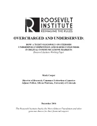 Overcharged and Underserved
