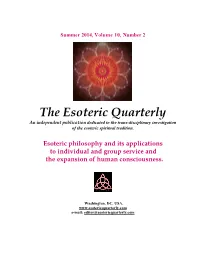 Summer 2014, Volume 10, Number 2