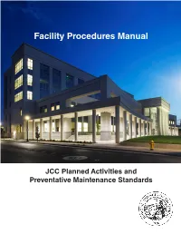 Attachment 4: Planned Activities and Preventative