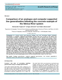 The Comparison of an Analogue and Computer Supported Line Generalisation Following the Concrete Example of the Sitnica River