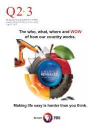 The Who, What, Where and WOW of How Our Country Works