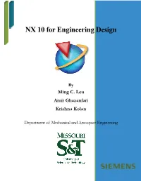 NX 10 for Engineering Design