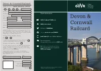 Devon & Cornwall Railcard