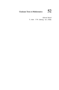 Graduate Texts in Mathematics 52