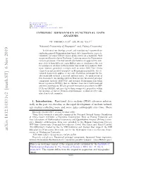 Intrinsic Riemannian Functional Data Analysis
