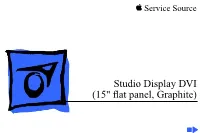Studio Display DVI (15" ﬂat Panel, Graphite) 