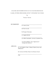 Analysis and Interpretation of Volcano Deformation In
