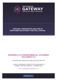 Appendix 2.4 to Environmental Statement (Document 5.2)