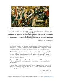 The Papyri of the Book of Jannes and Jambres in The