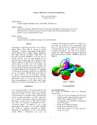 A Basic Utility Rover for Research Operations