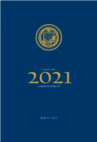 Commencement May2021 Progr