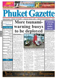 More Tsunami- Warning Buoys to Be Deployed
