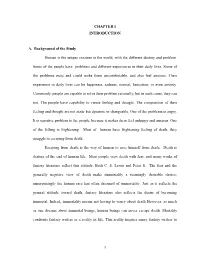 1 CHAPTER I INTRODUCTION A. Background of the Study Human Is