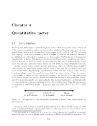 Chapter 4 Quantitative Meter