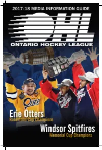 2017-18-OHL-Information-Guide.Pdf