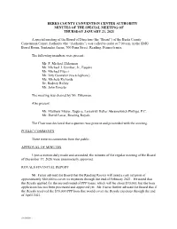 BCCCA Minutes