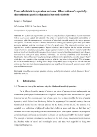 Discontinuous Particle Dynamics Beyond Relativity
