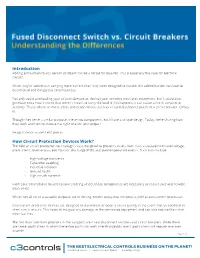 Introduction How Circuit Protection Devices Work?