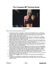 MF Complete Guide