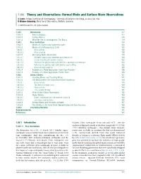 Normal Mode and Surface Wave Observations