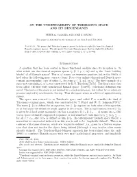 On the Undefinability of Tsirelson's Space and Its Descendants
