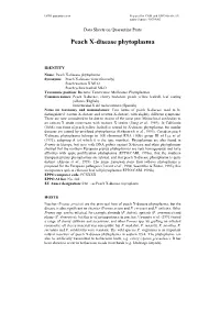 Data Sheets on Quarantine Pests