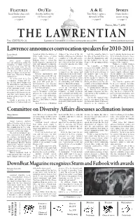 Volume CXXVII, Number 22, May 7, 2010
