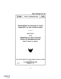 Nixon Articles of Impeachment