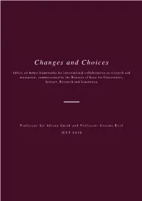 Changes and Choices