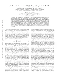Arxiv:1907.04278V1 [Cond-Mat.Soft] 9 Jul 2019 As Schematically Shown in Fig