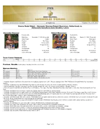 Final Four Notes