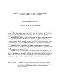 Lifestyle Brands and Peer-To-Peer Communications: Concepts, Contents, and Contexts