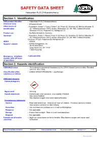 SAFETY DATA SHEET Halocarbon R-23 (Trifluoromethane)