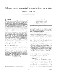 Delimited Control with Multiple Prompts in Theory and Practice