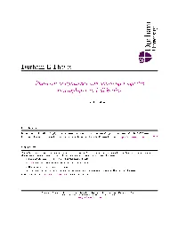 Phosphorus Dynamics and Submerged Aquatic Macrophytes in Hell Kettles