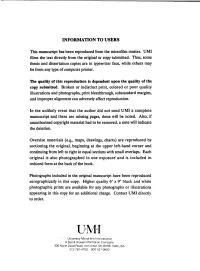 Information to Users