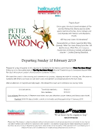 Peter Pan Goes Wrong Turns the J.M