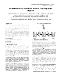 An Extension to Traditional Playfair Cryptographic Method