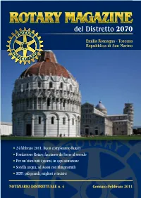 ROTARY MAGAZINE Del Distretto 2070