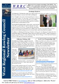 WRRC Autumn Newsletter
