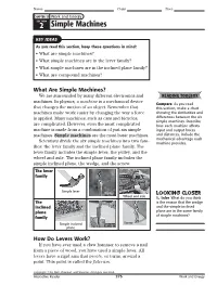 2 Simple Machines