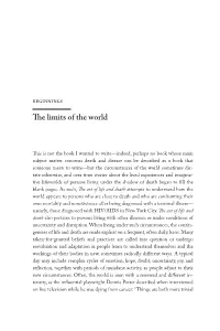 The Limits of the World