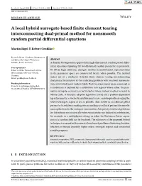 A Local Hybrid Surrogate‐Based Finite Element Tearing Interconnecting