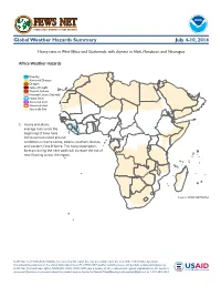 Fews Net Famine Early Warning Systems Network